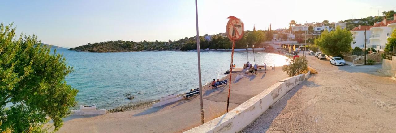 Ξένιος Ζευς Ηλιακτής. Χώρος Χαλάρωσης & Ξεκούρασης Apartman Agios Georgios  Kültér fotó