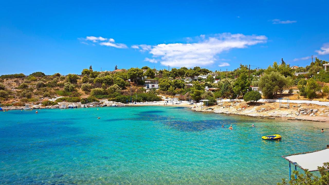Ξένιος Ζευς Ηλιακτής. Χώρος Χαλάρωσης & Ξεκούρασης Apartman Agios Georgios  Kültér fotó
